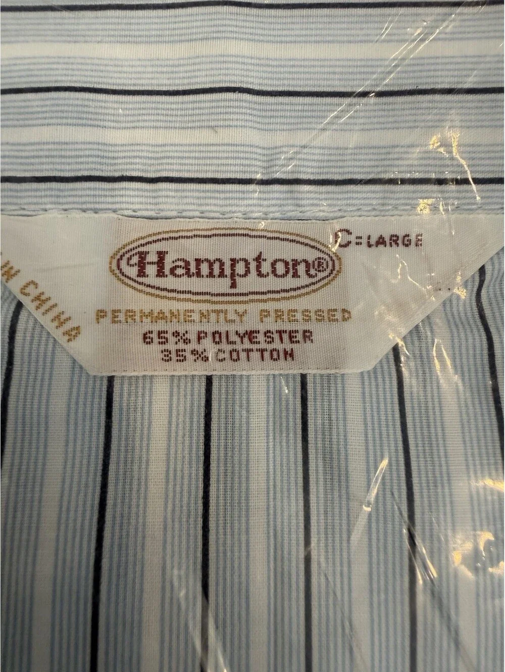 Vtg Hampton Men’s Large Pajamas Long Sleeves Long Legs Large New Sealed